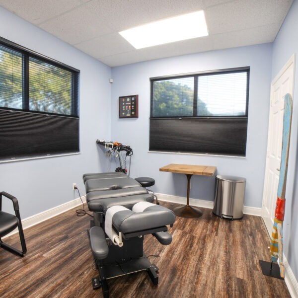 Chiropractic Treatment Room at Vero Beach Chiropractic Clinic